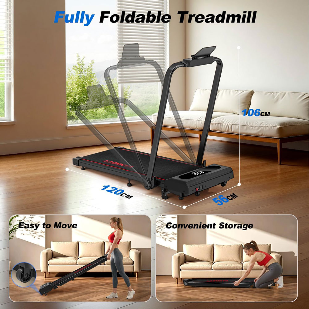 VANNECT 6-in-1 Folding Walking Pad - storage