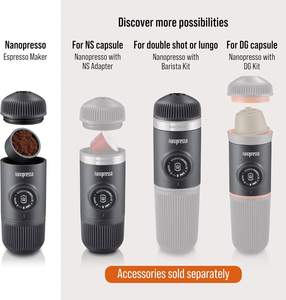 WACACO Nanopresso - accessories