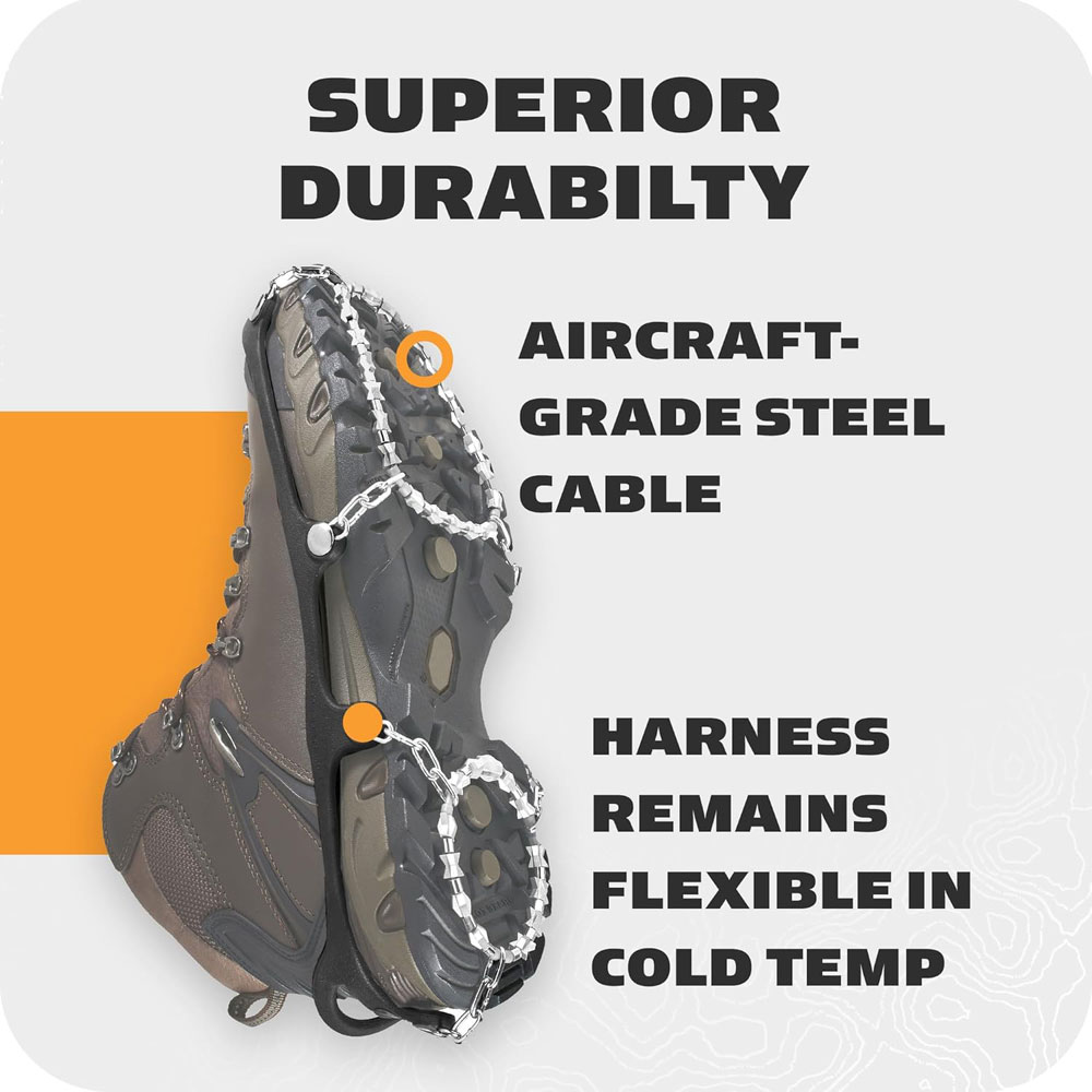 Yaktrax Diamond Grip - features
