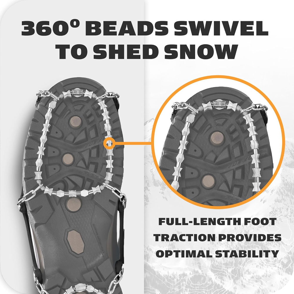 Yaktrax Diamond Grip - swivel