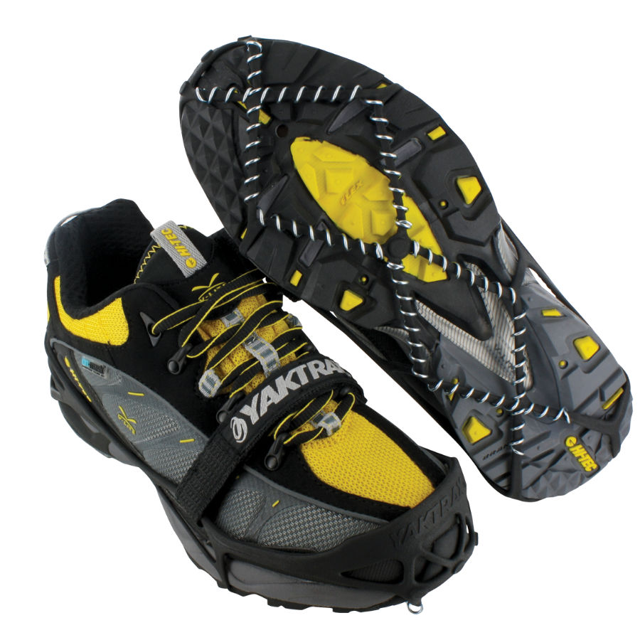 Yaktrax Pro - on trainers