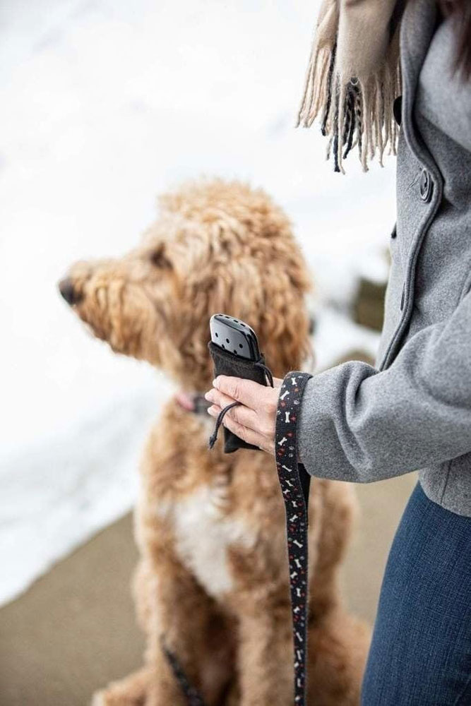Zippo 12-Hour Refillable Hand Warmer - in use out dog walking