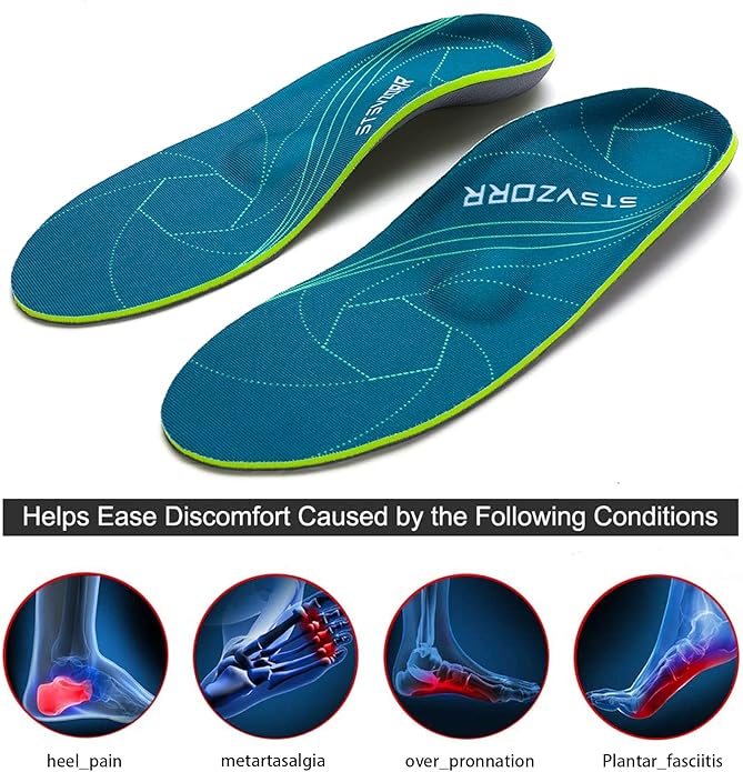 iFitna Plantar Fasciitis Arch Support Orthopaedic Insoles