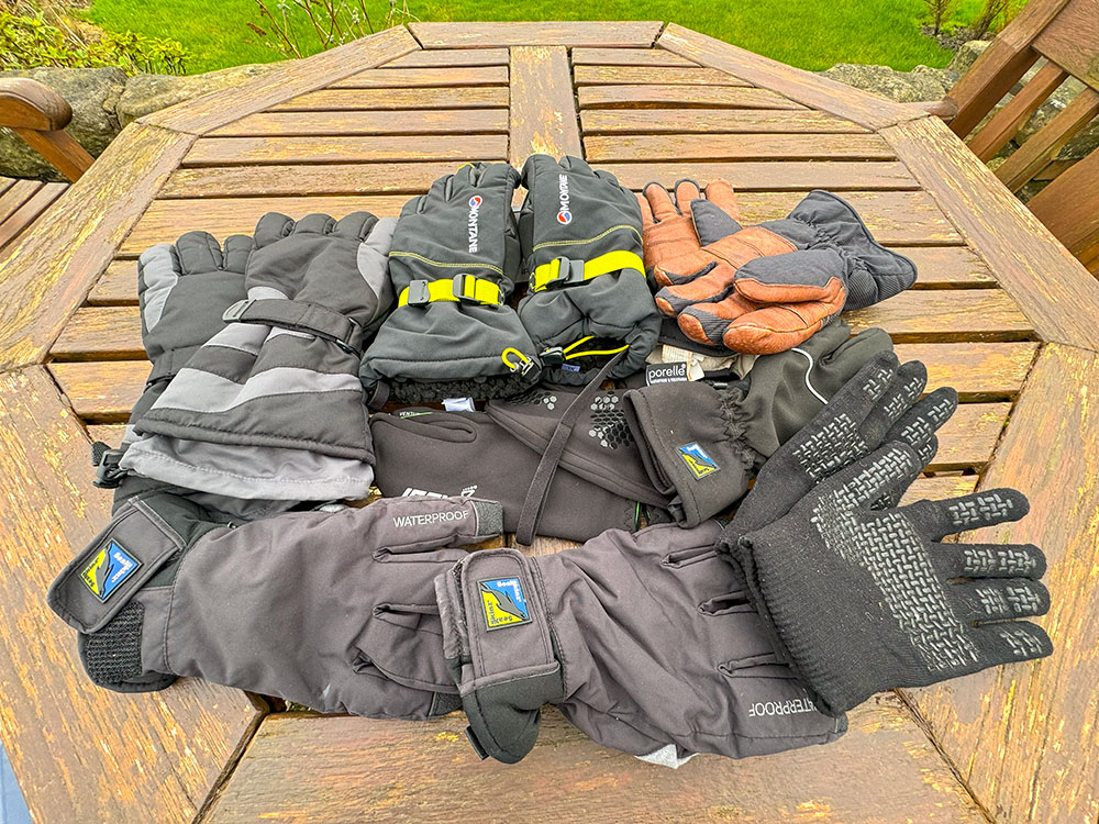 Hiking gloves