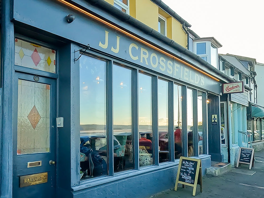JJ Crossfield's Café and Wine Bar in Arnside
