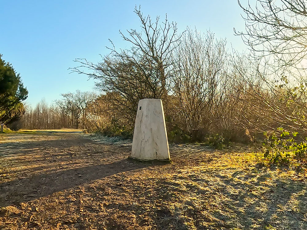 The triangulation point on Arnside Knott