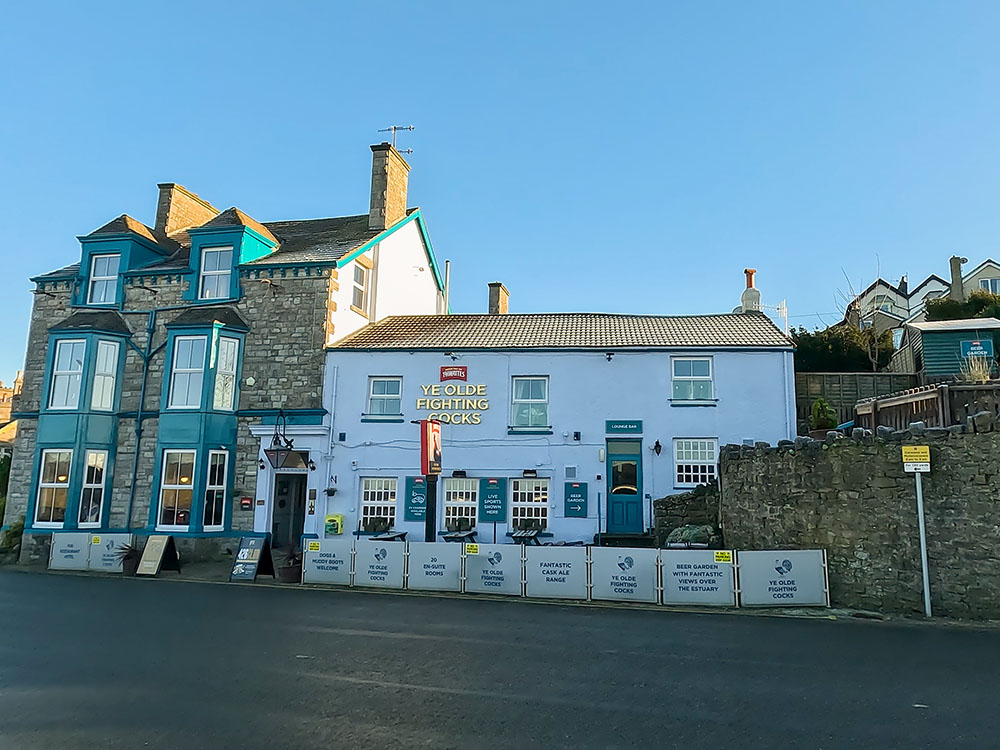 Ye Olde Fighting Cocks, Arnside