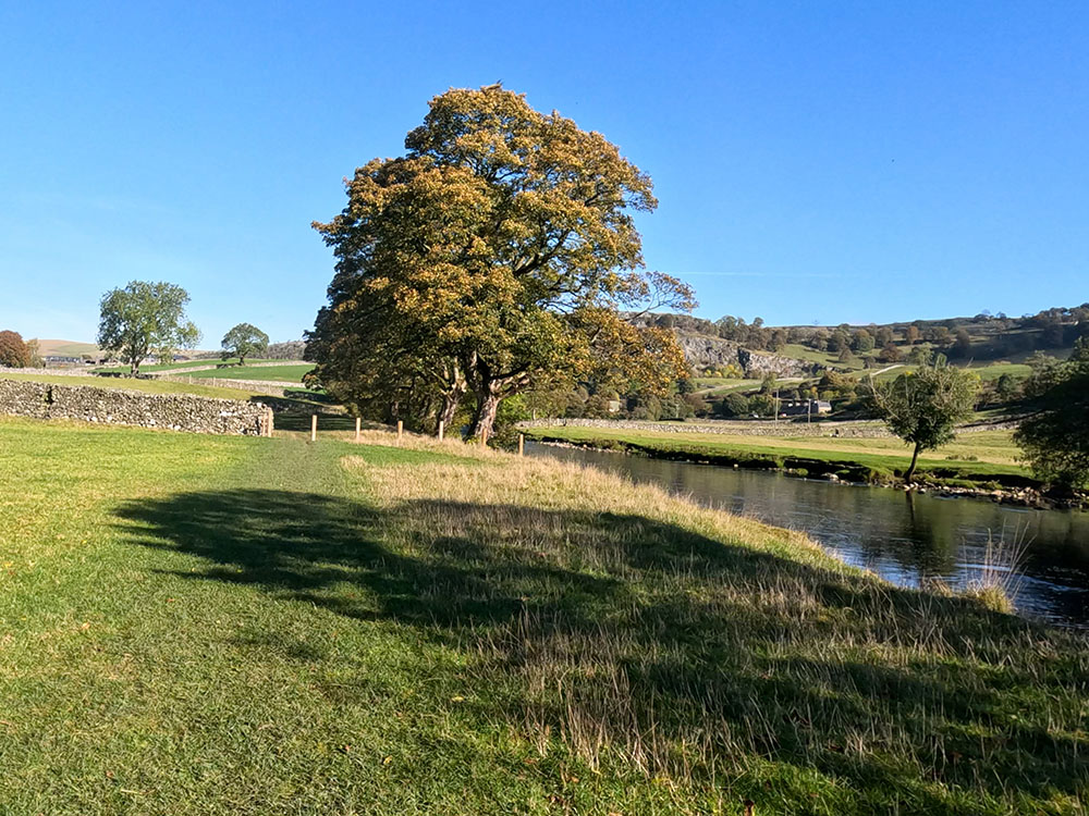 Riverside path