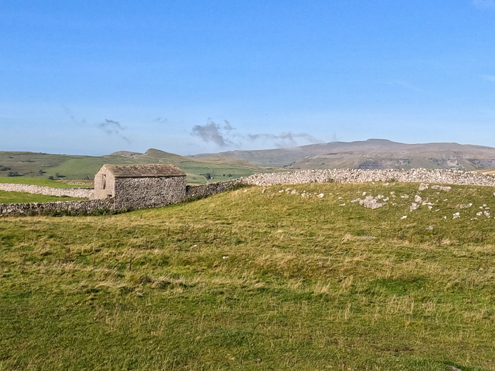 Smearsett Scar and Ingleborough