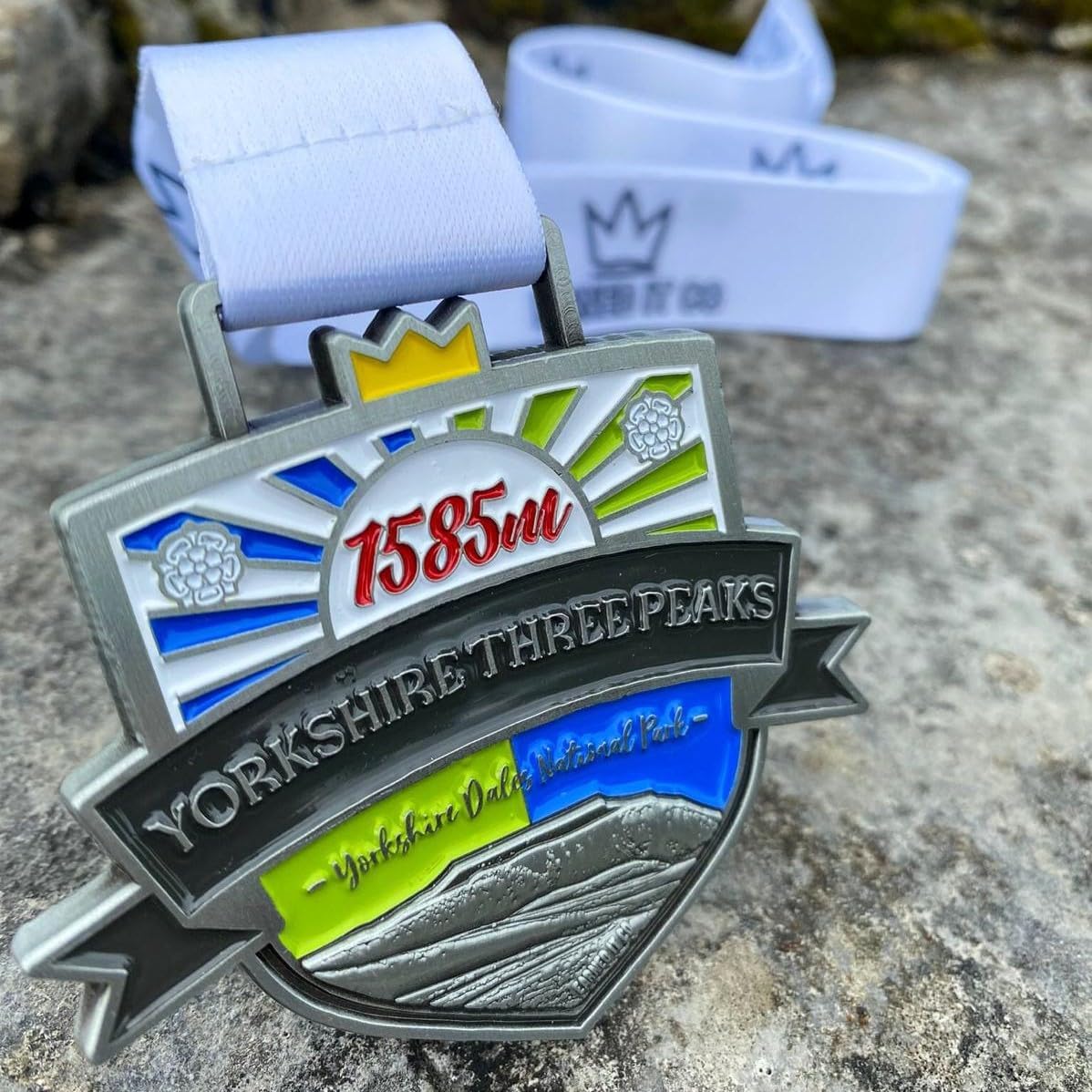 Yorkshire 3 Peaks Medal