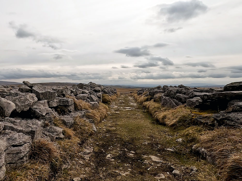 Path through the limestone