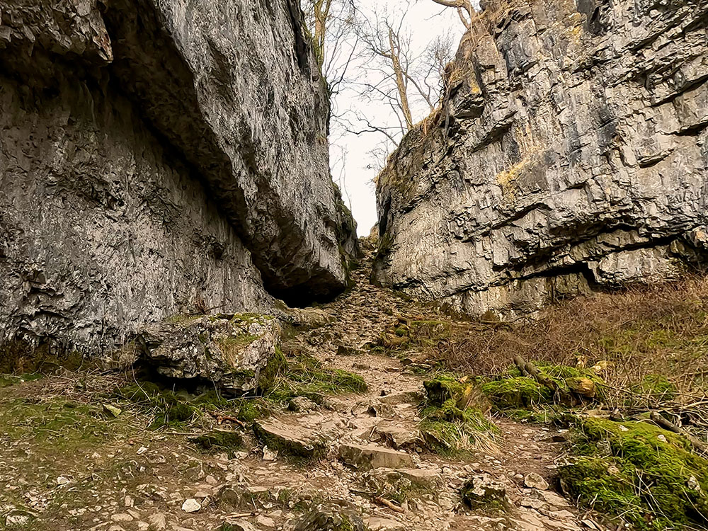 Trow Gill in the Yorkshire Dales