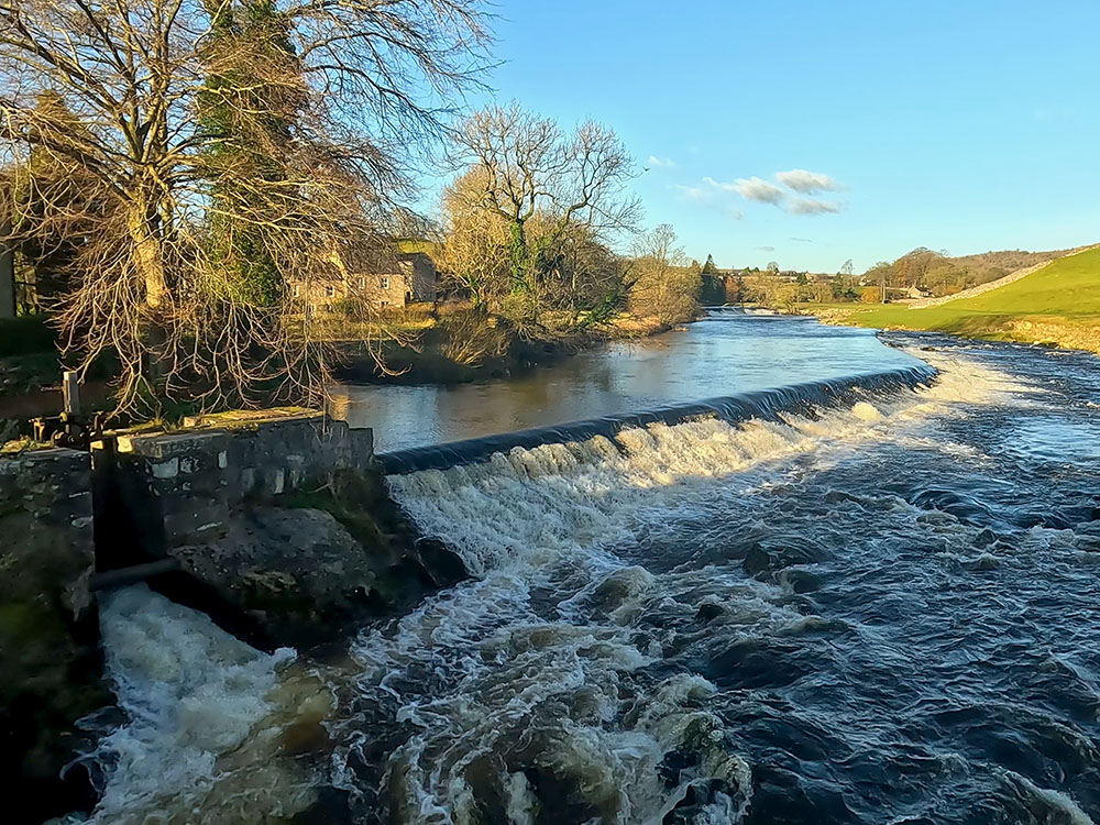 Linton Falls and the weir