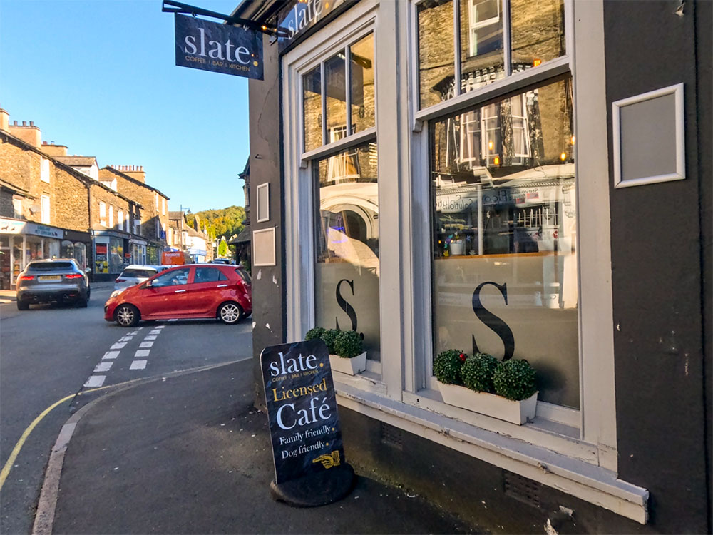 Slate Cafe in Windermere