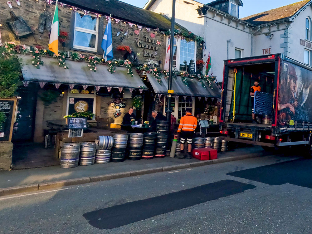 The Crafty Baa pub in Windermere