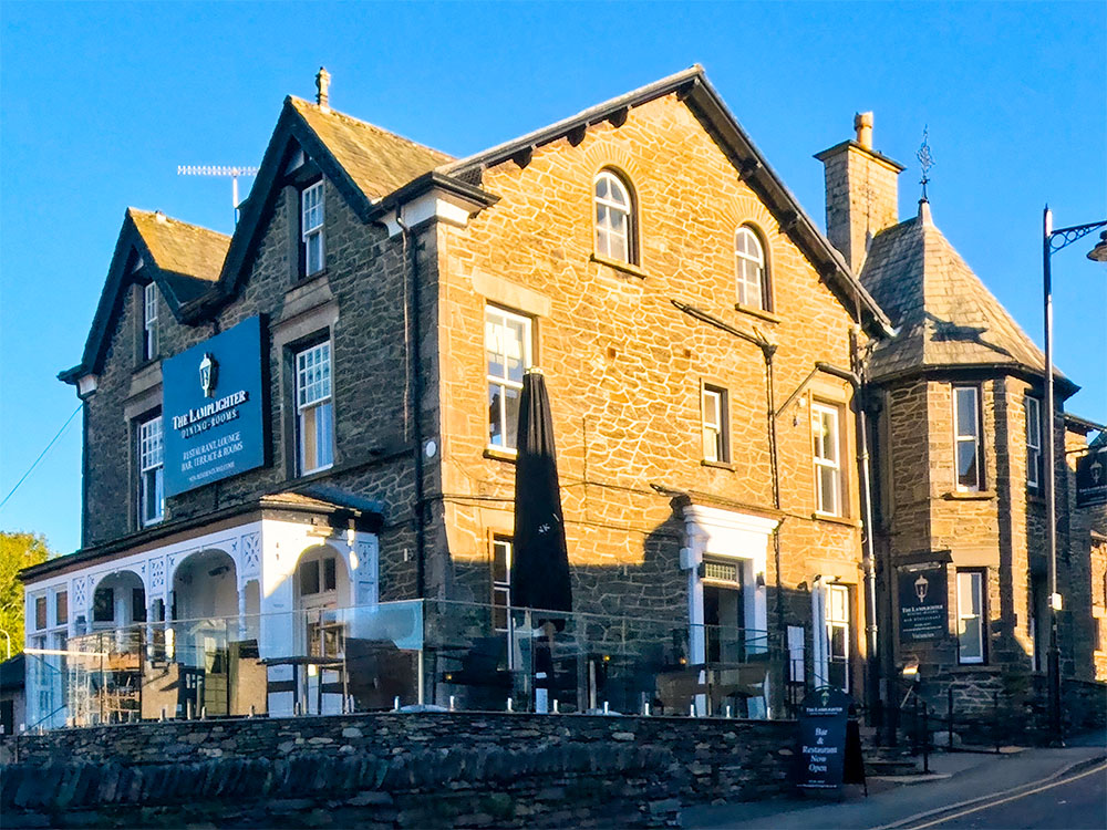 The Lamplighter dining rooms in Windermere