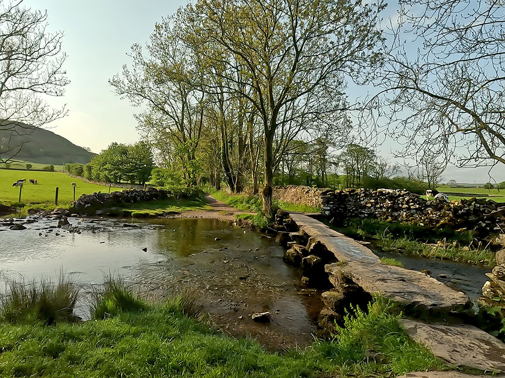 Flascoe Bridge in Austwick over Austwick Beck