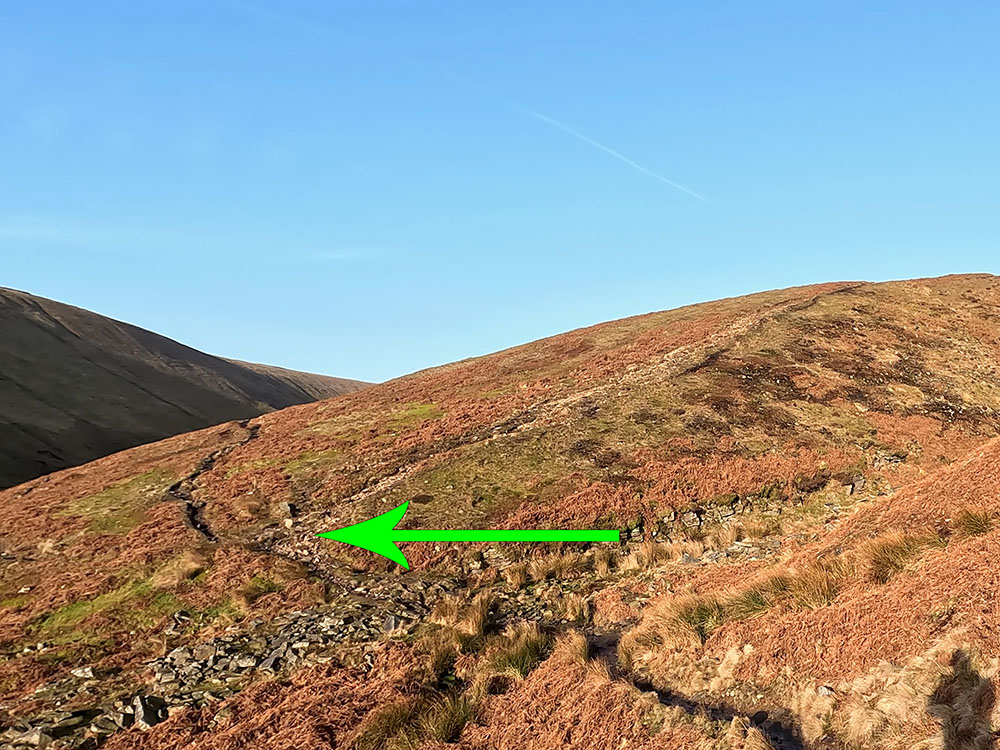 Path junction of Ogden Clough and Boar Clough