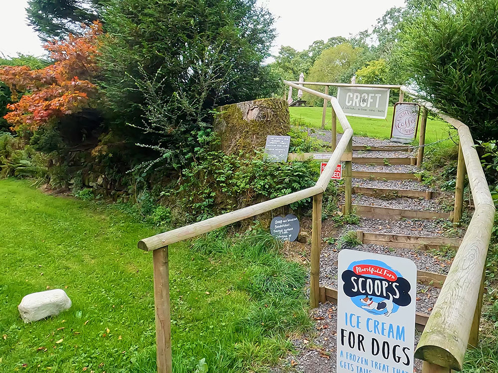 Entrance to Croft Teagarden Pendle