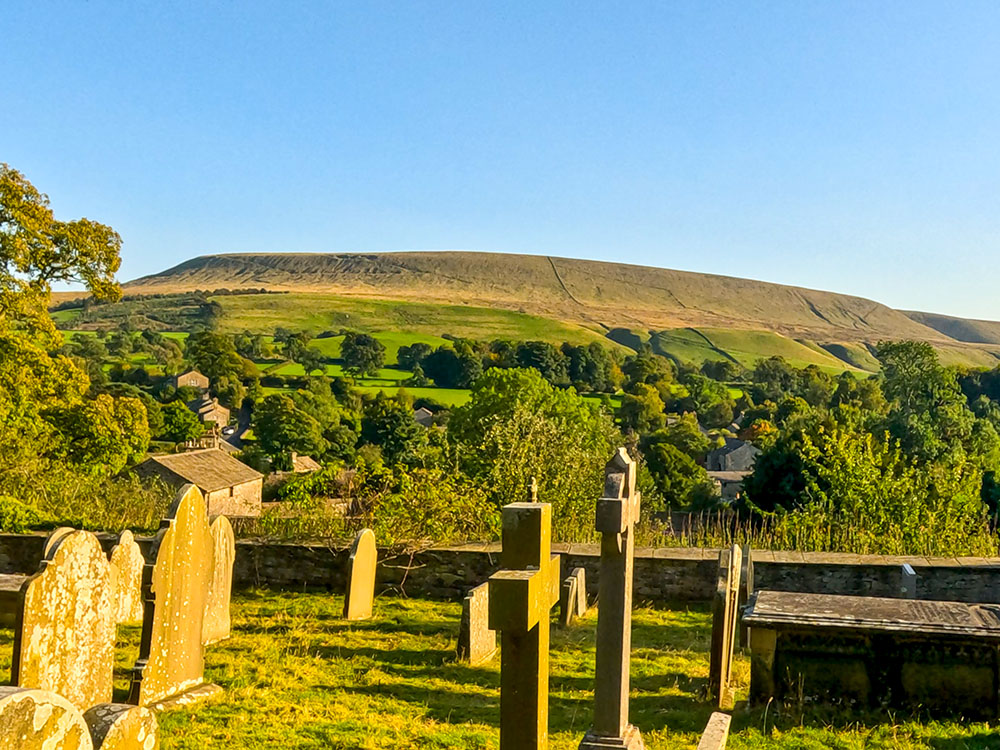 Pendle Hill walk from Downham