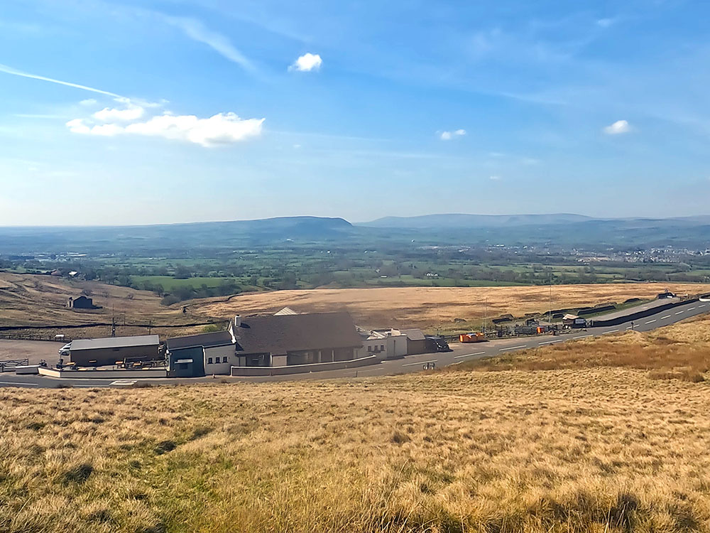 Pendle Hill walk from the Nick of Pendle