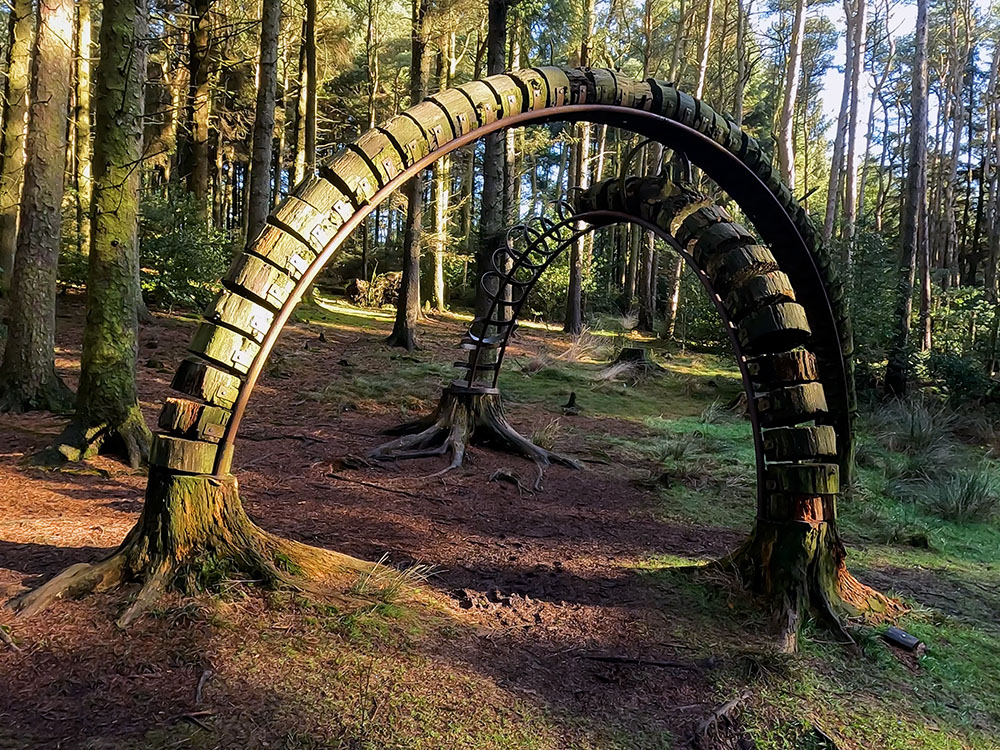 Reconnected 2 in the Pendle Sculpture Trail