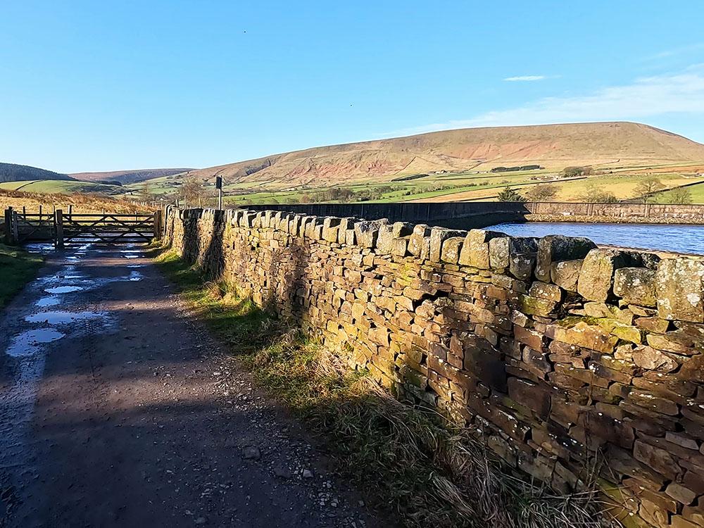 Gate by Upper Black Moss Reservoir