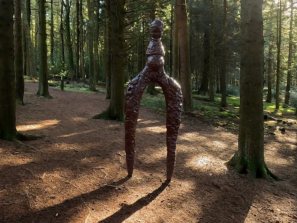 Wishing Widow in the Pendle Sculpture Trail