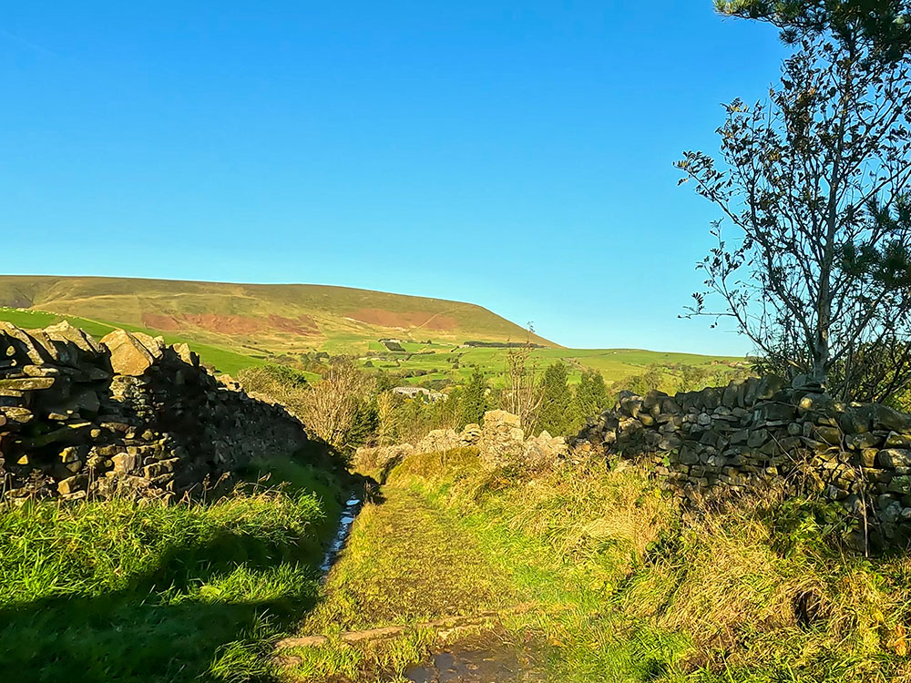 Pendle Hill from Heys Lane