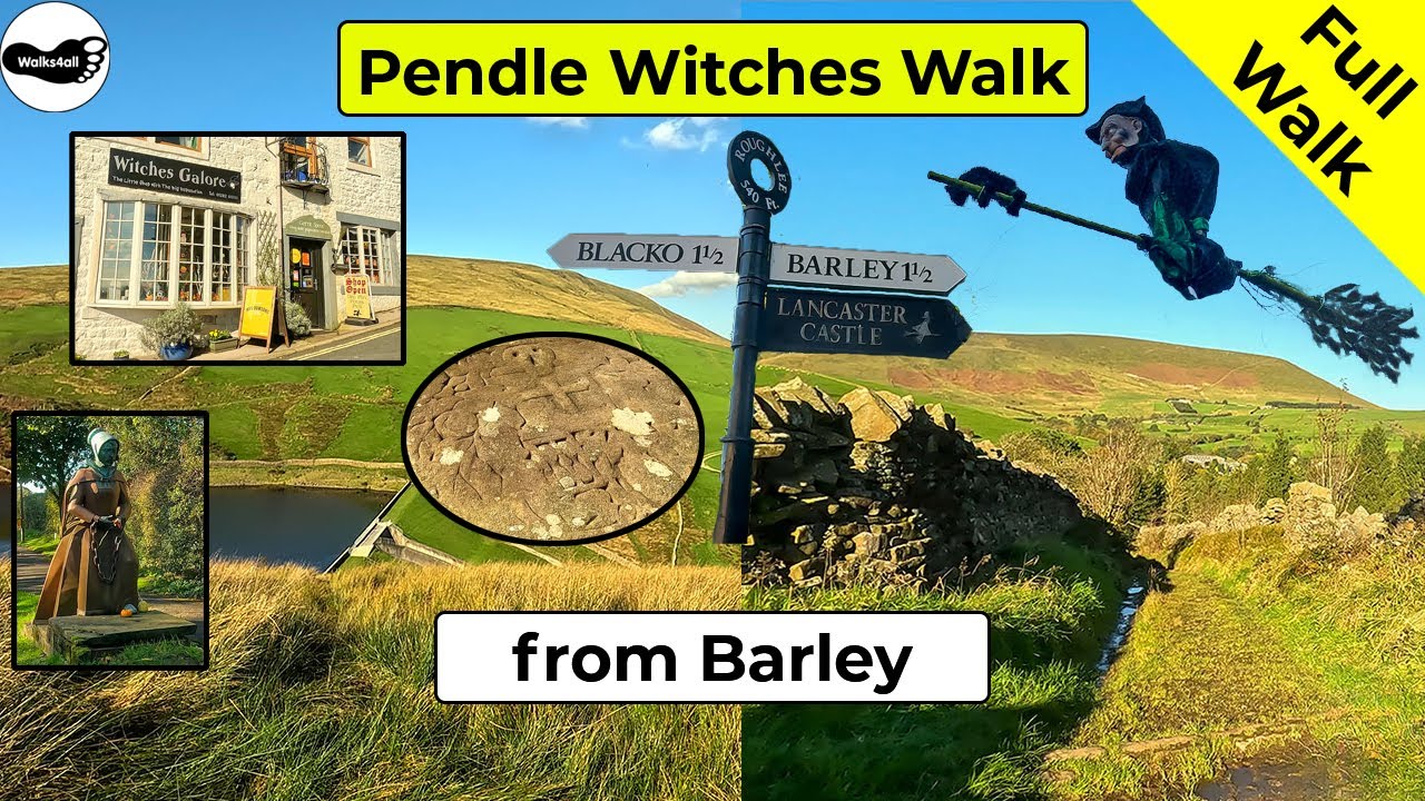 Video: The Pendle Witches Walk (East and West Loops) from Barley