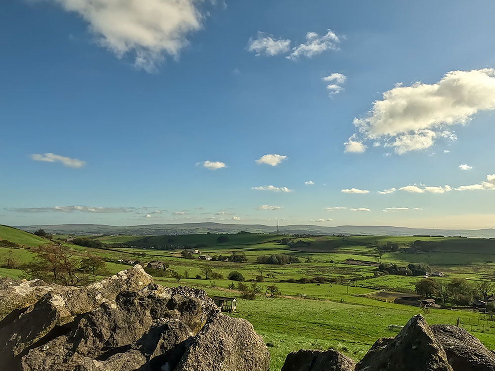 View from Well Head Road