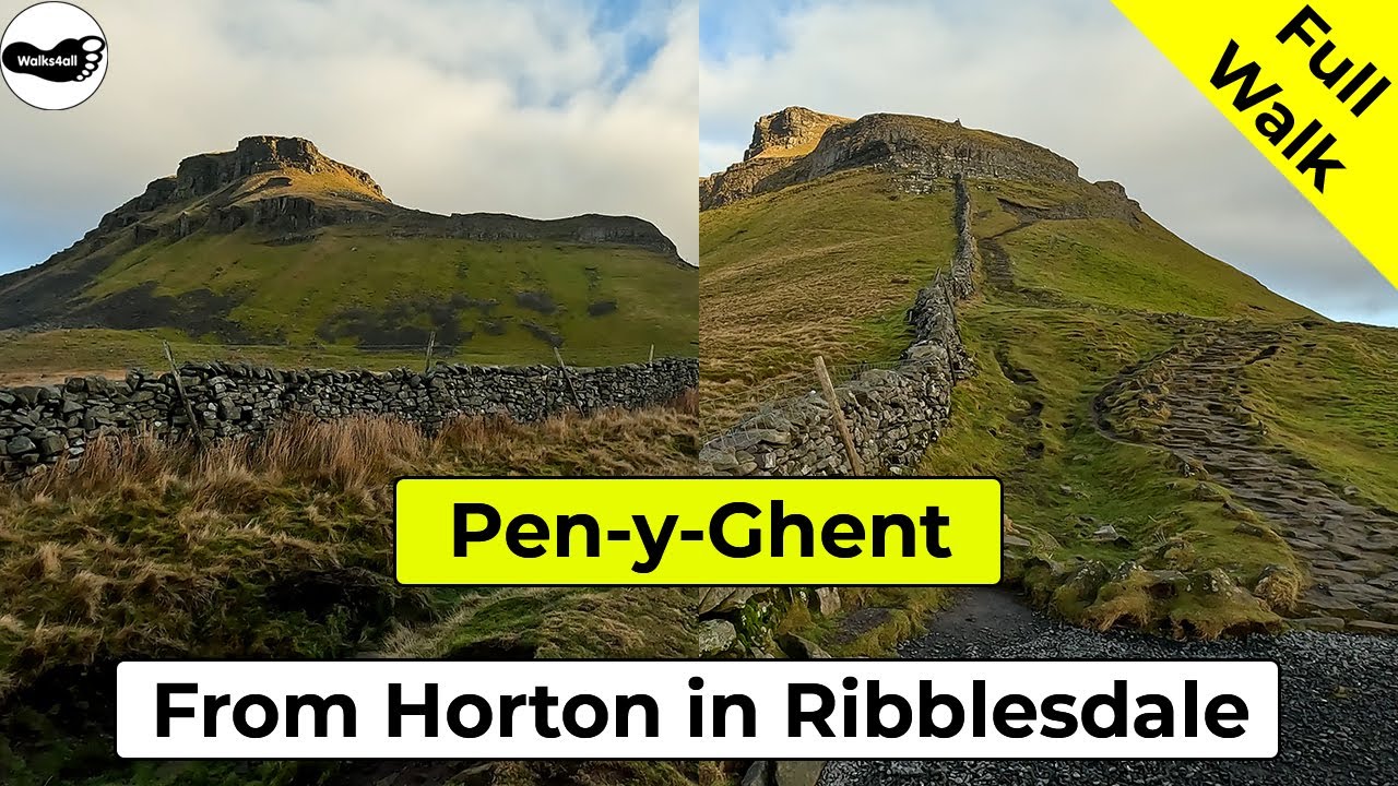 Video: Pen-y-ghent walk from Horton in Ribblesdale