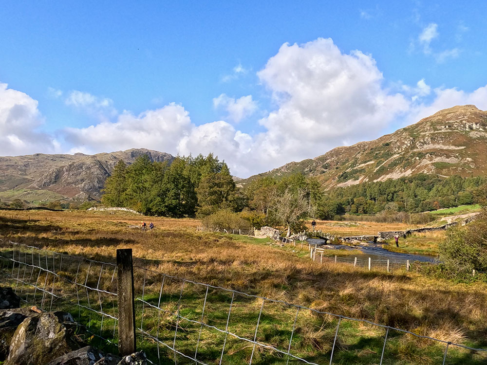 Looking across towards Slater Bridge