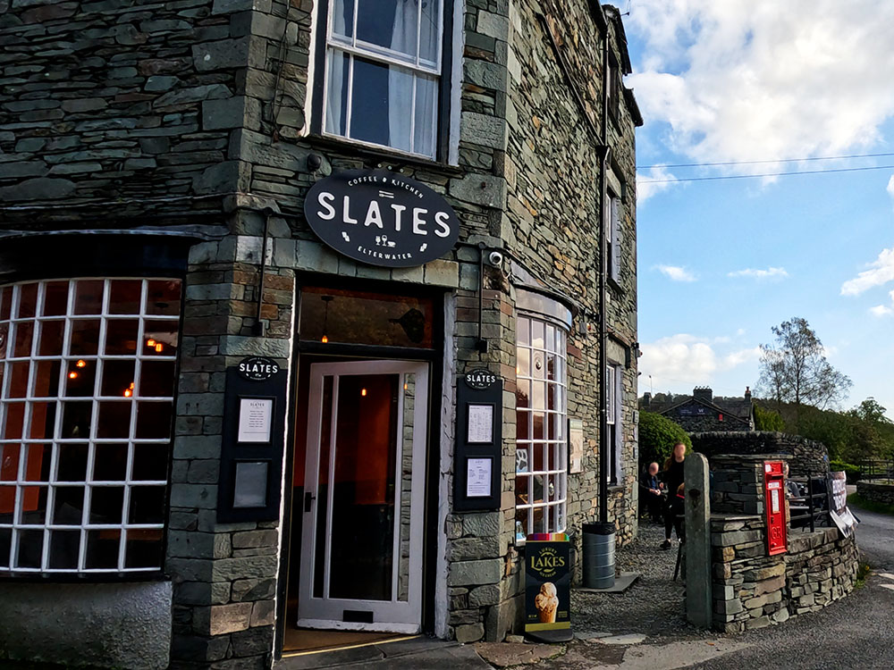 Slates Coffee and Kitchen in Elterwater