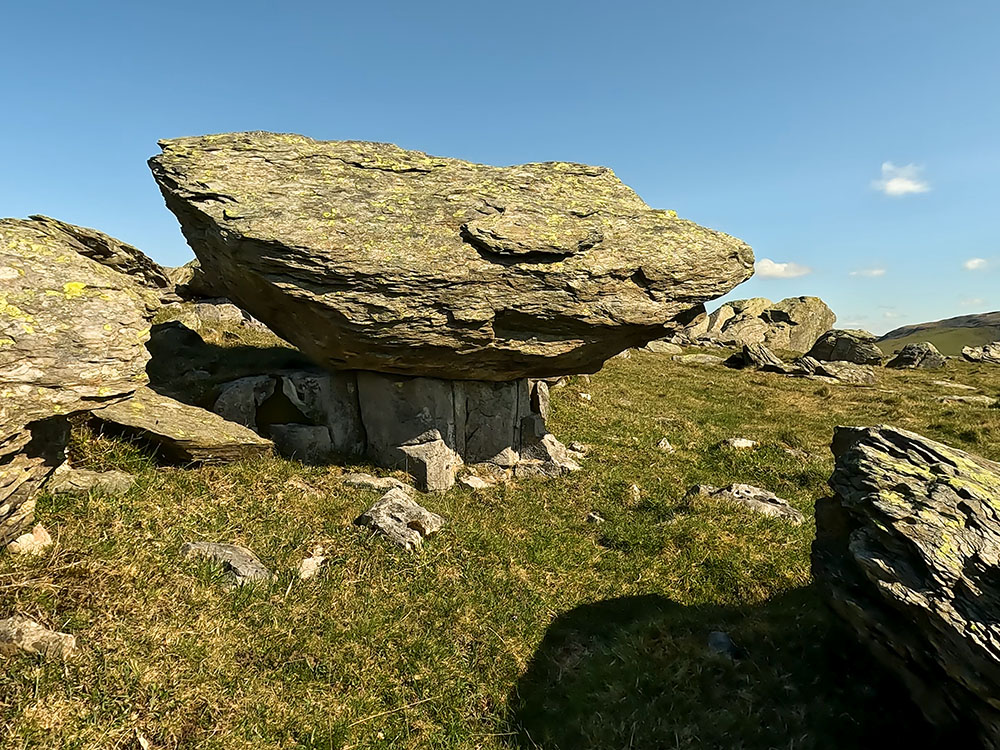 An Erratic at Norber on a pedestal