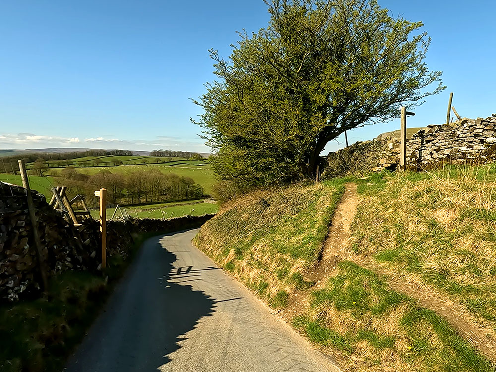 Wall stile off Crummack Lane