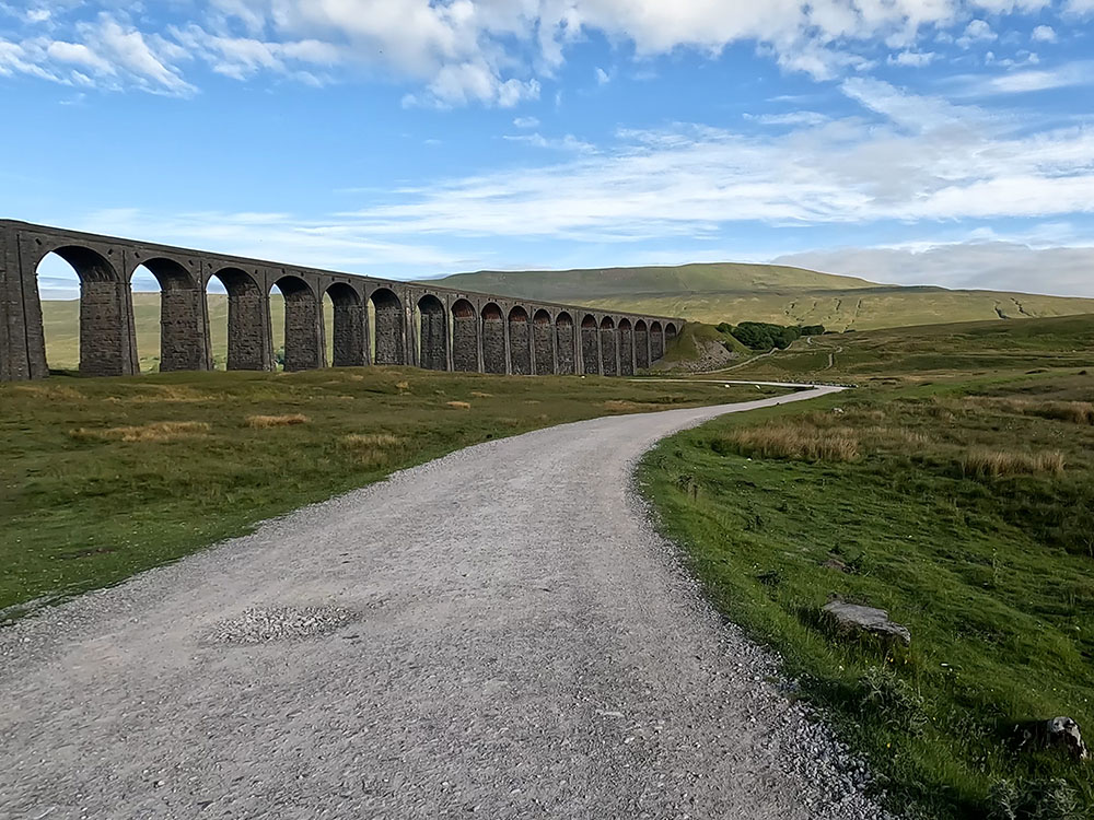 Whernside from the Ribblehead Viaduct