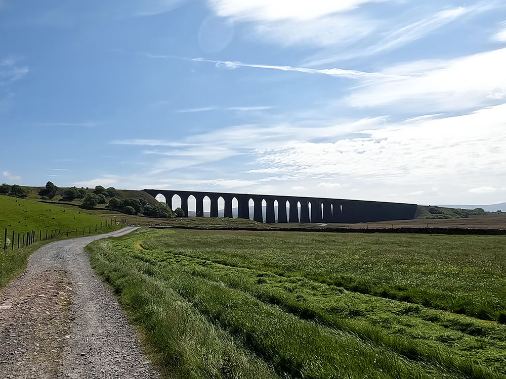 Heading back towards the Ribblehead Viaduct