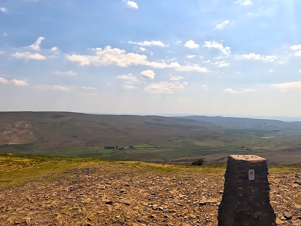 Fountains Fell from Pen-y-ghent summit