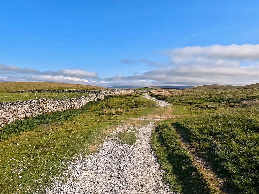 Heading along the Pennine Way