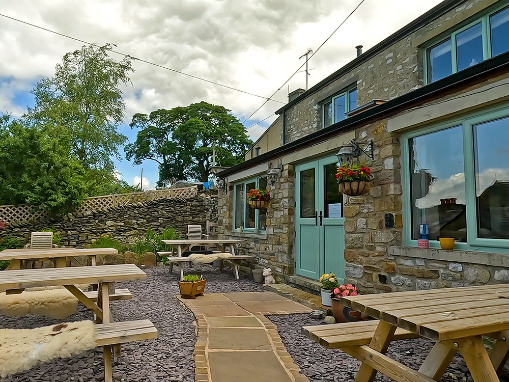 Middle Studfold Farm Tea Room near Horton in Ribblesdale