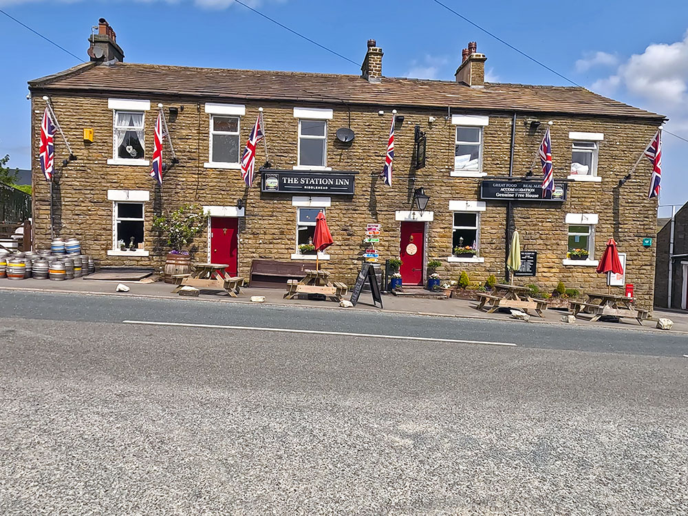 The Station Inn near the Ribblehead Viaduct