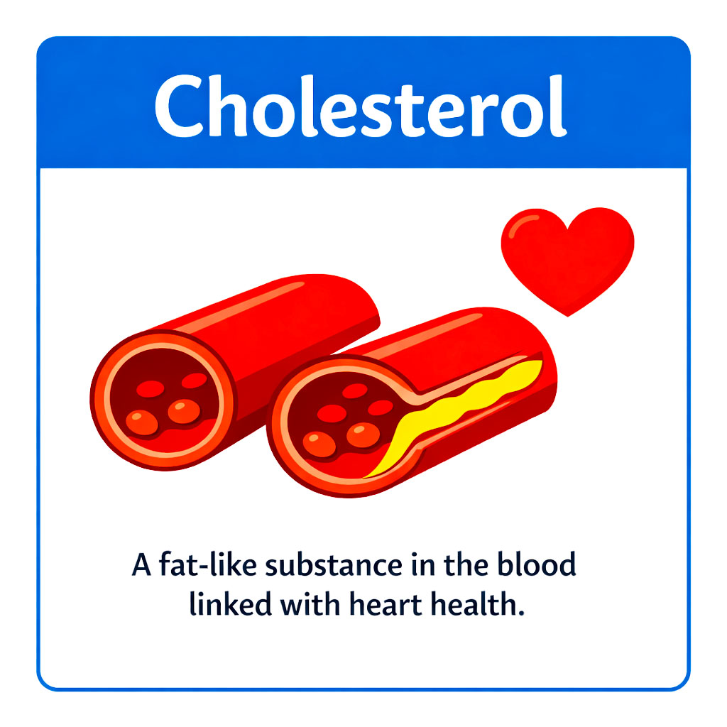 Image depicting cholesterol definition