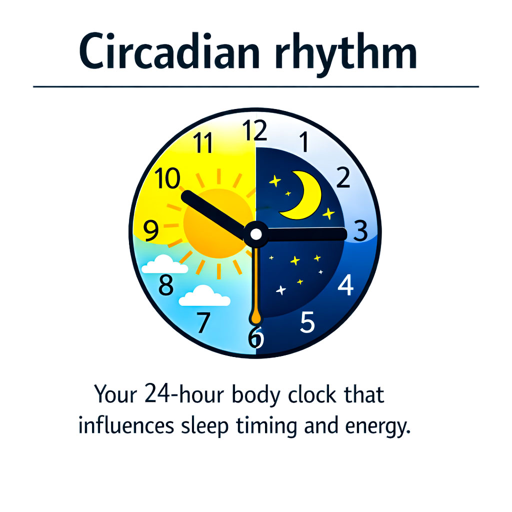 Image depicting circadian rhythm definition