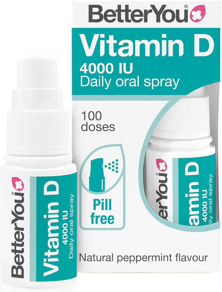 BetterYou Vitamin D3 4,000 IU oral spray