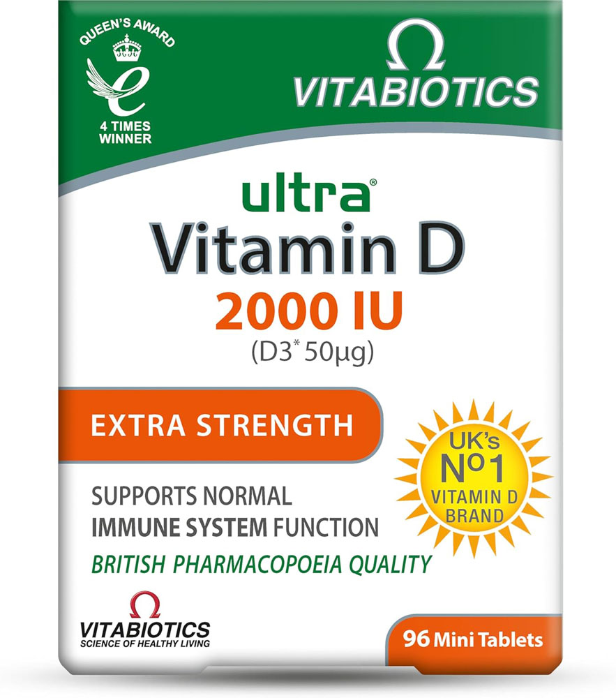 Vitabiotics Ultra Vitamin D 2,000 IU tablets (96)