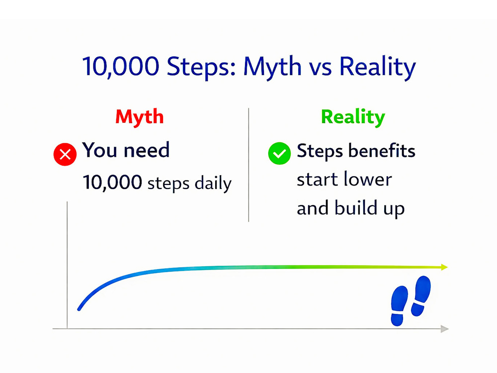 10000 steps a day
